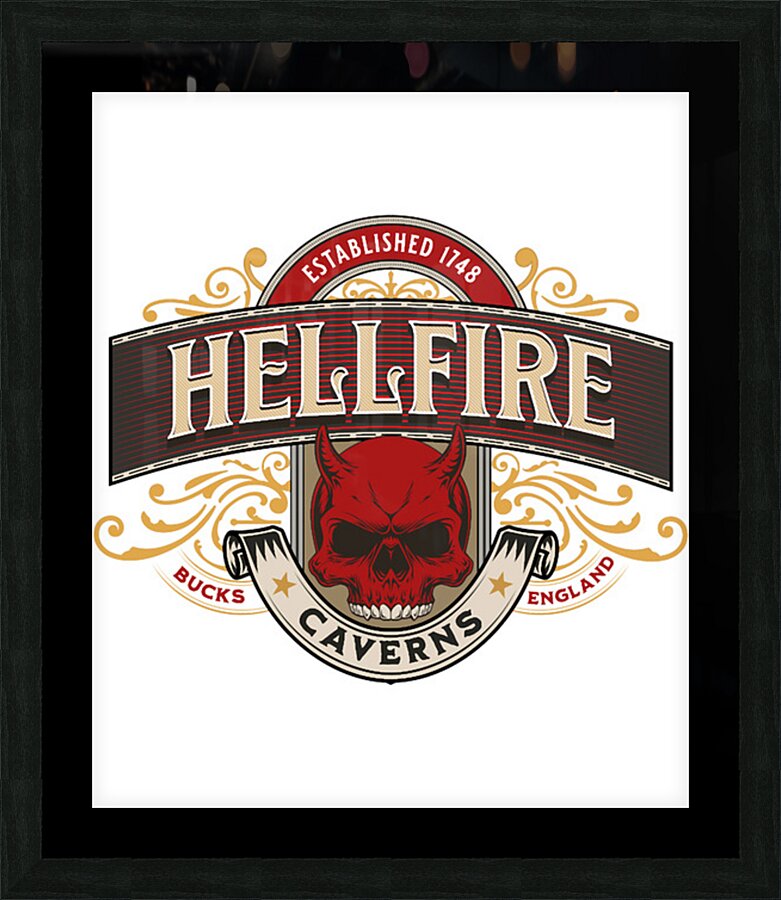 Hellfire Club 3 Picture Frame print