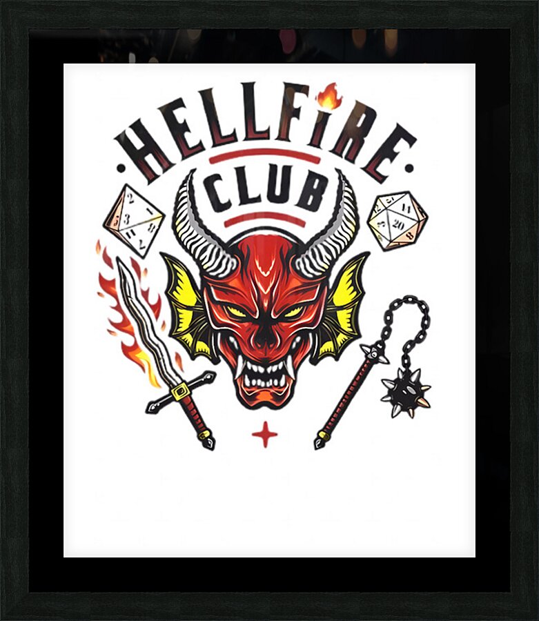 Hellfire Club 10 Picture Frame print