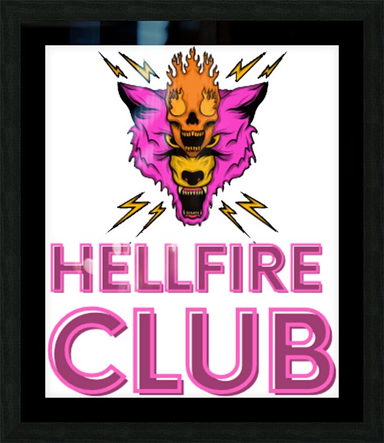 Hellfire Club 24 Picture Frame print