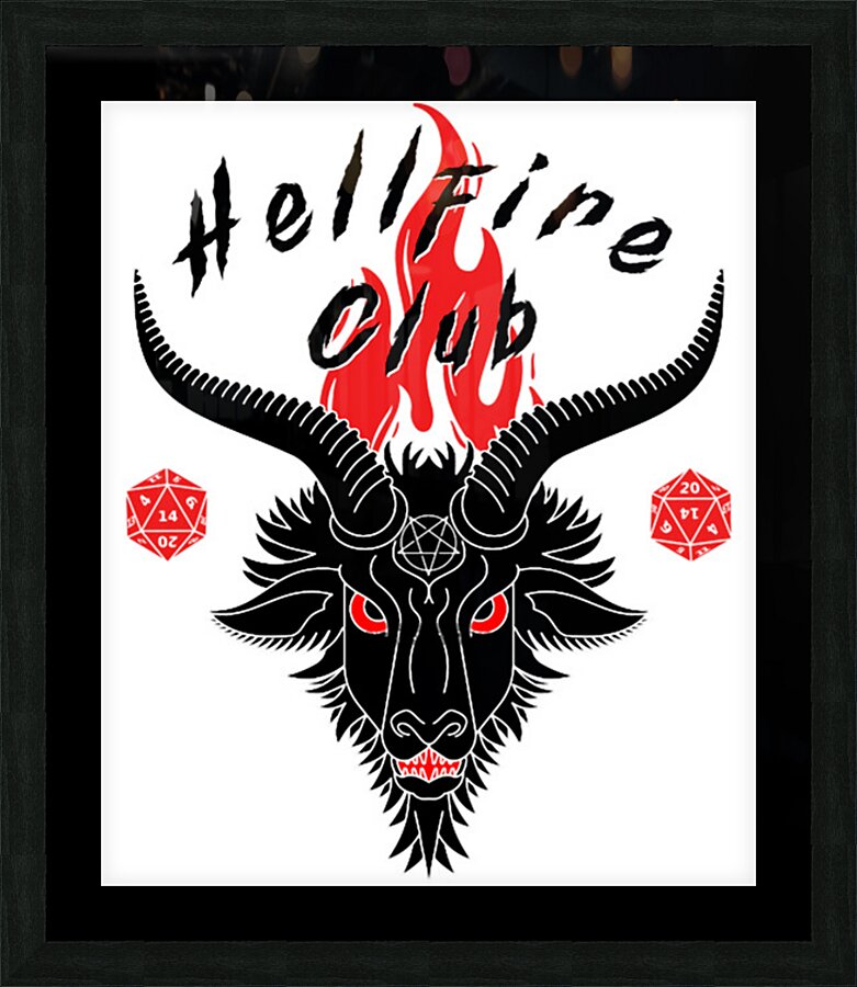 Hellfire Club 26 Picture Frame print