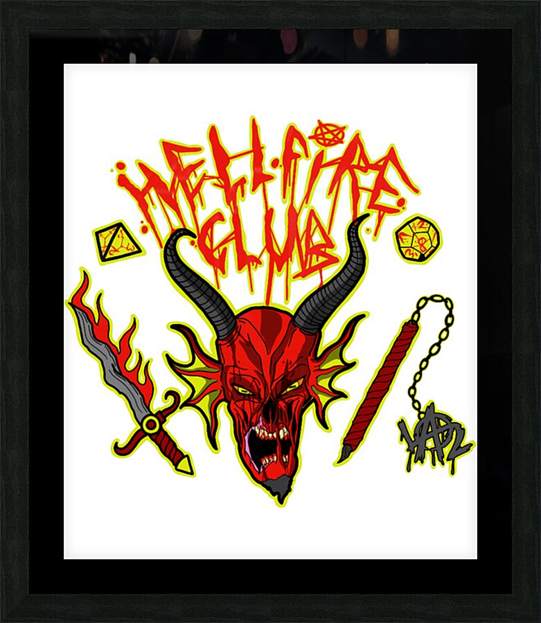 Hellfire Club 27 Picture Frame print