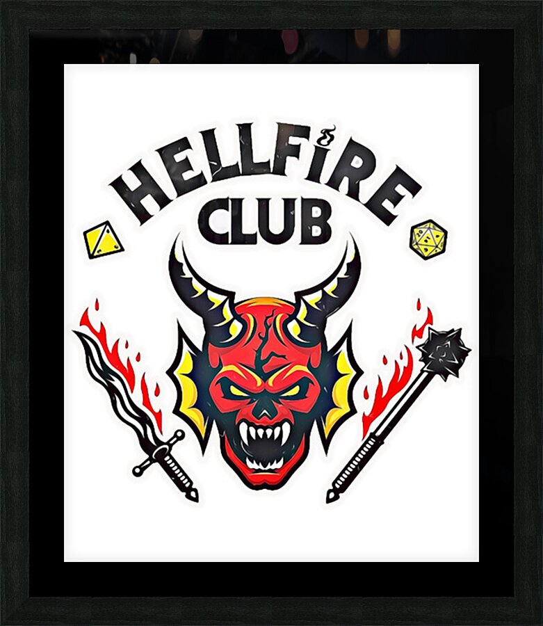 Hellfire Club 32 Picture Frame print
