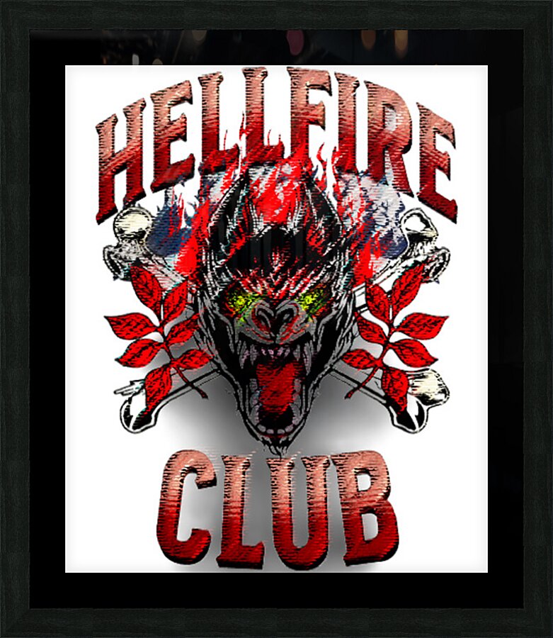 Hellfire Club 33 Picture Frame print