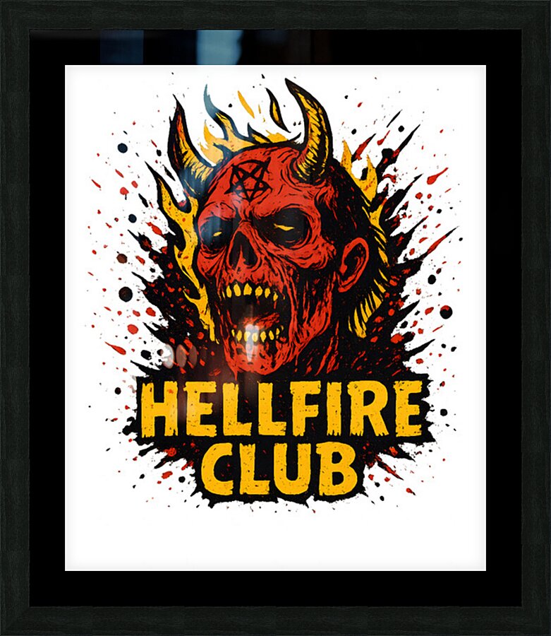 Hellfire Club 34 Picture Frame print