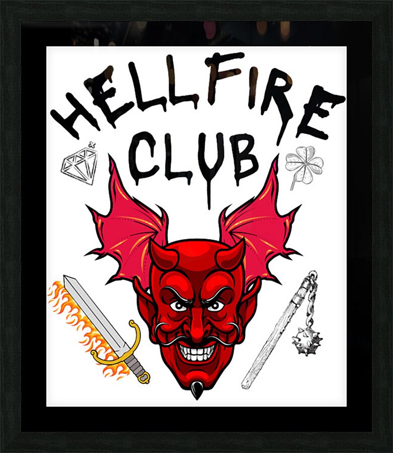 Hellfire Club 38 Picture Frame print