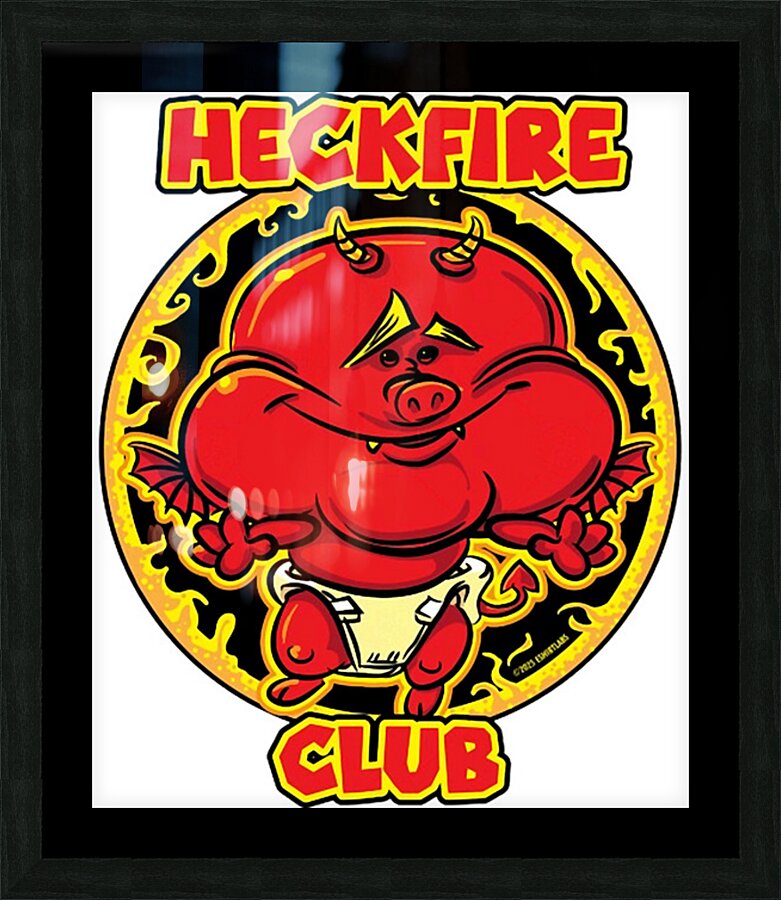 Hellfire Club 40 Picture Frame print