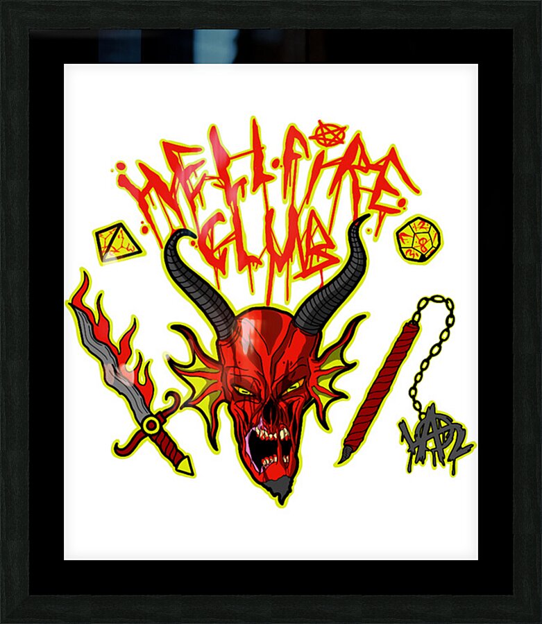 Hellfire Club 44 Picture Frame print