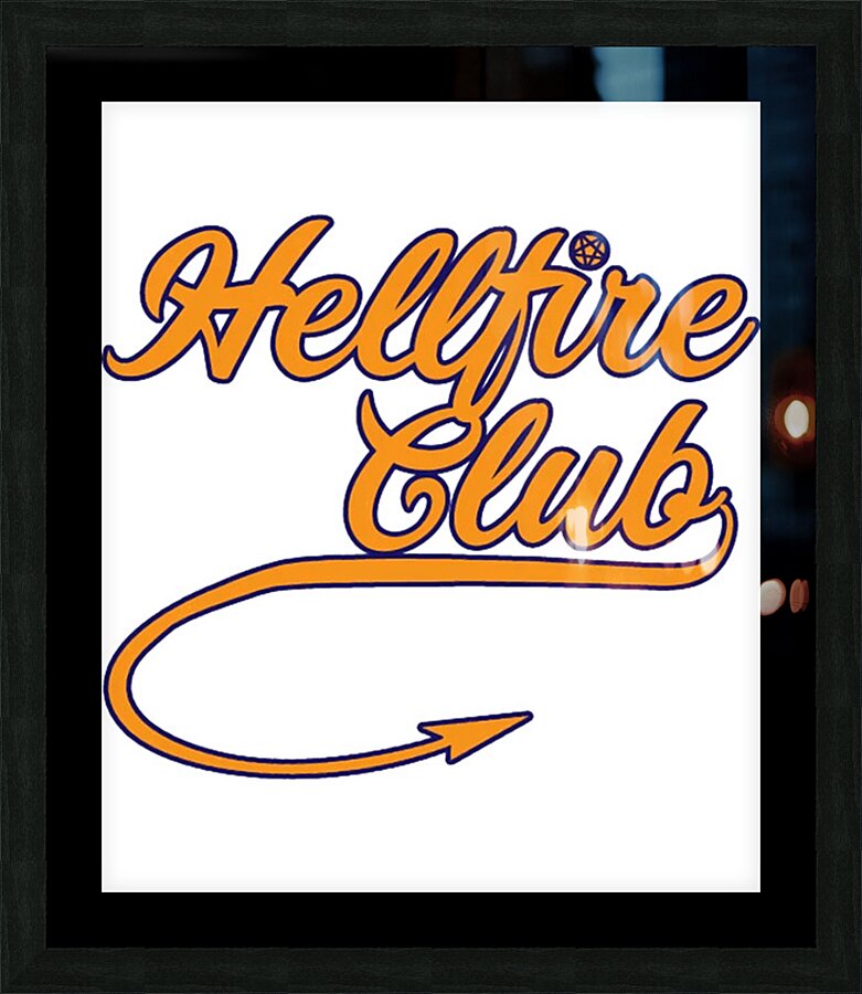 Hellfire Club 45 Picture Frame print