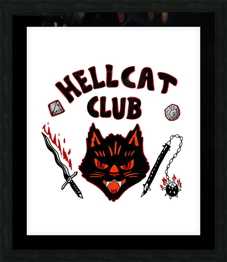 Hellfire Club 47 Picture Frame print
