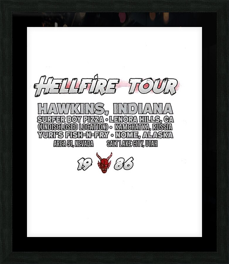 Hellfire Club 54 Picture Frame print