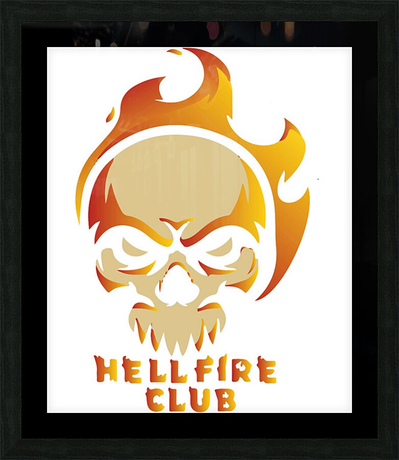 Hellfire Club 55 Picture Frame print