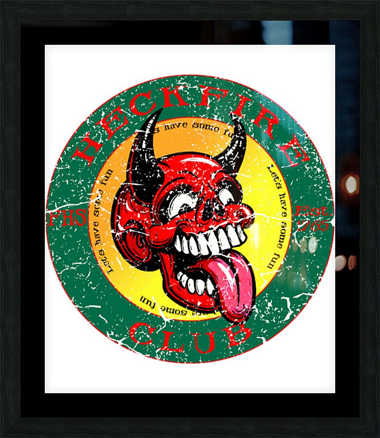 Hellfire Club 62 Picture Frame print