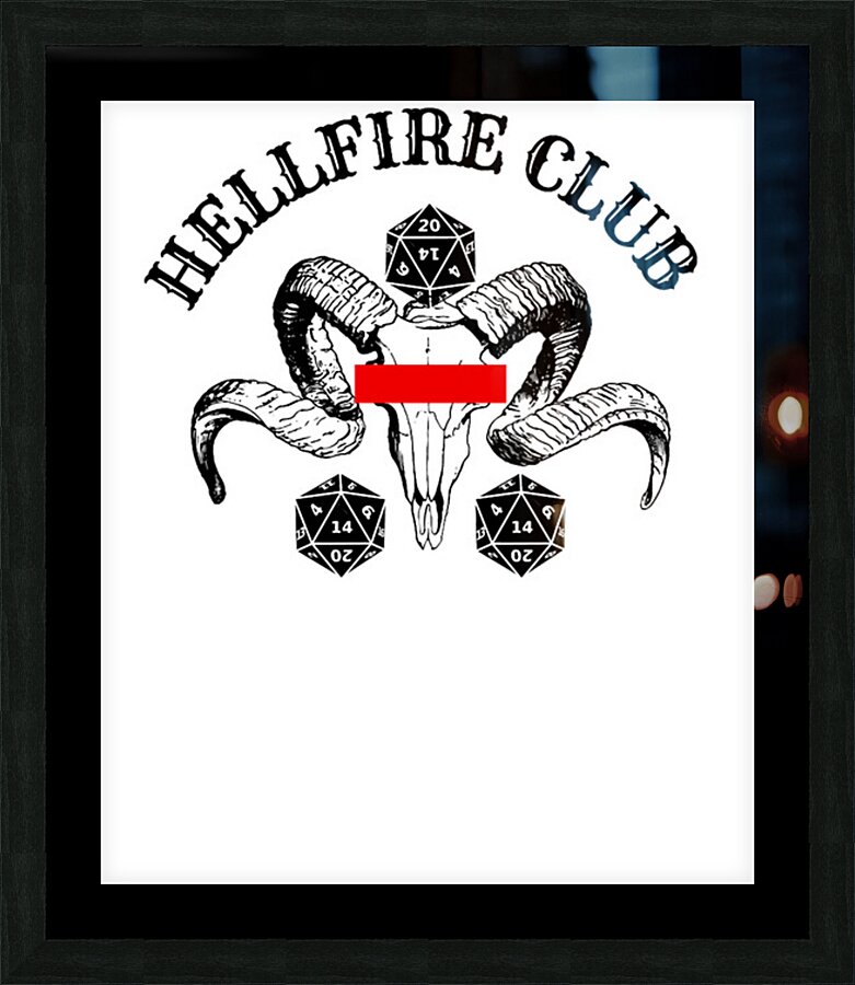Hellfire Club 64 Picture Frame print