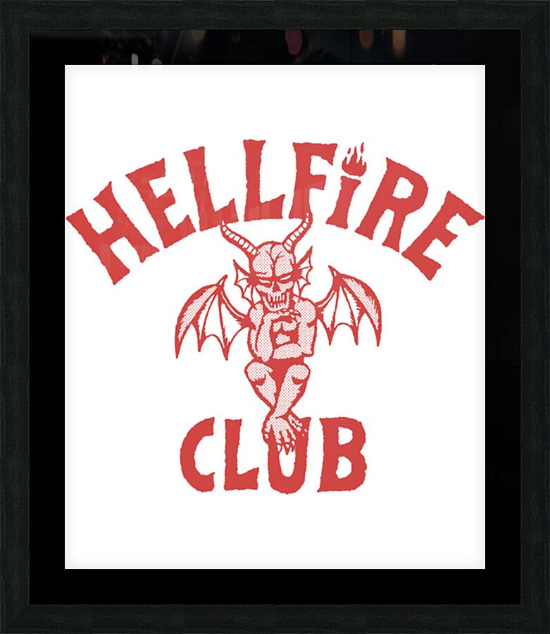 Hellfire Club 3 Picture Frame print