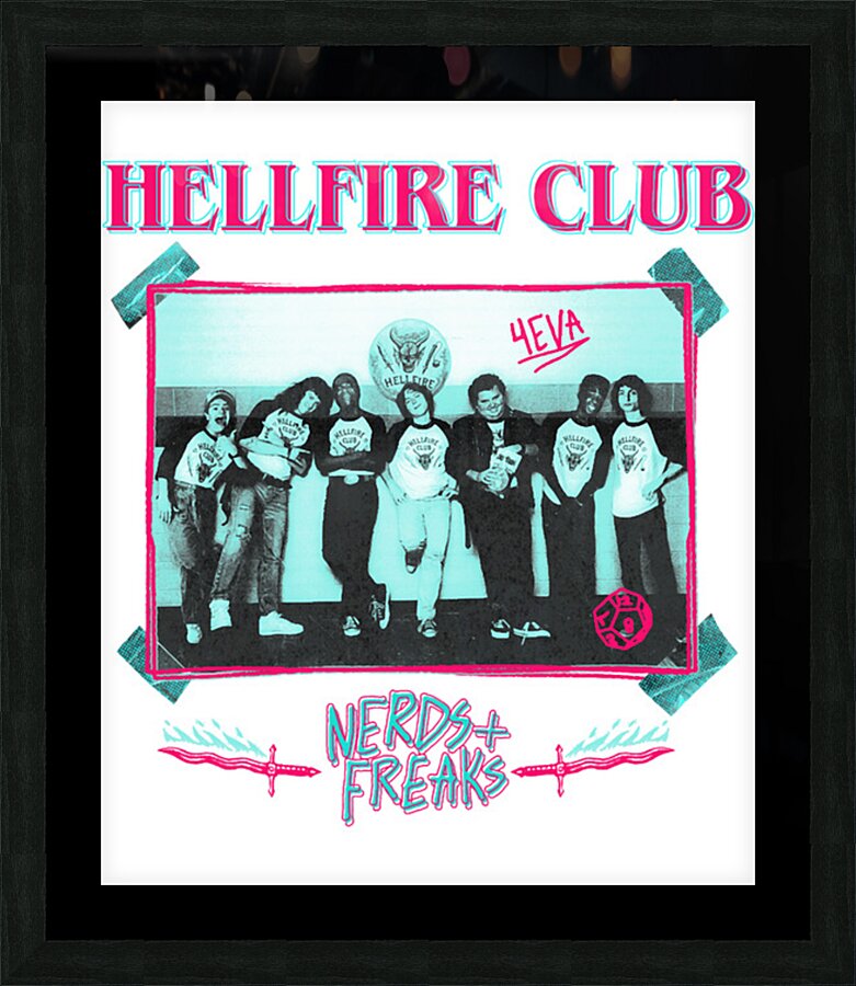 Hellfire Club 11 Picture Frame print