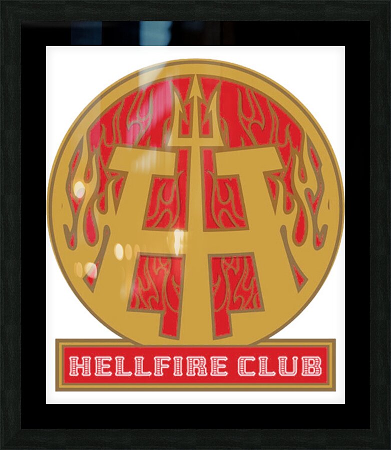 Hellfire Club 12 Picture Frame print