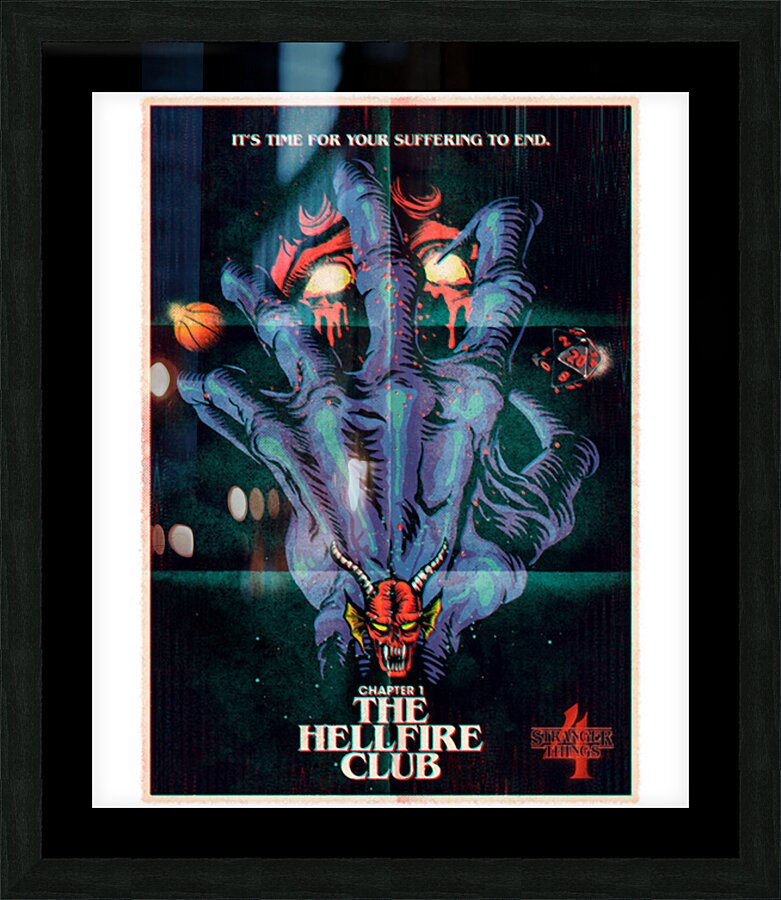 Hellfire Club 17 Picture Frame print