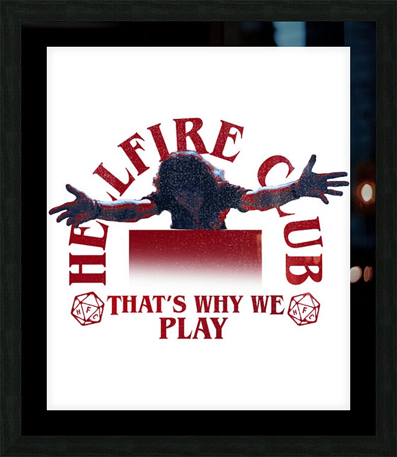 Hellfire Club 32 Picture Frame print