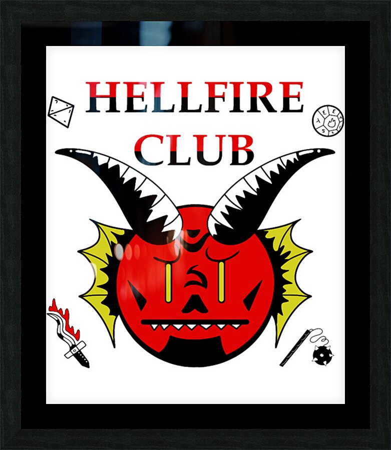 Hellfire Club 33 Picture Frame print