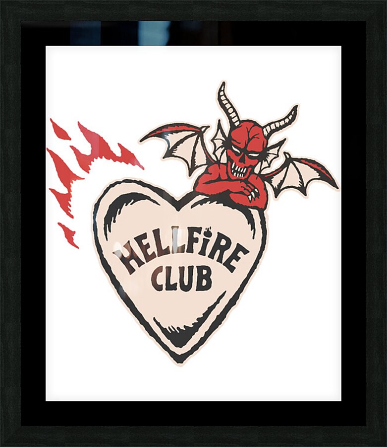 Hellfire Club 4 Picture Frame print
