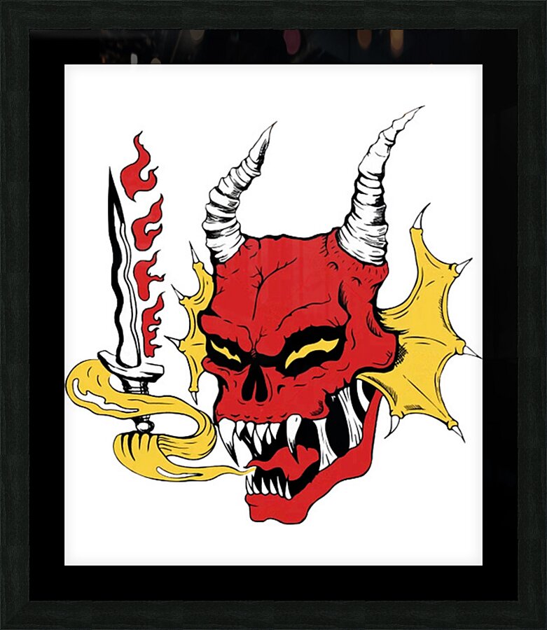 Hellfire Club 12 Picture Frame print