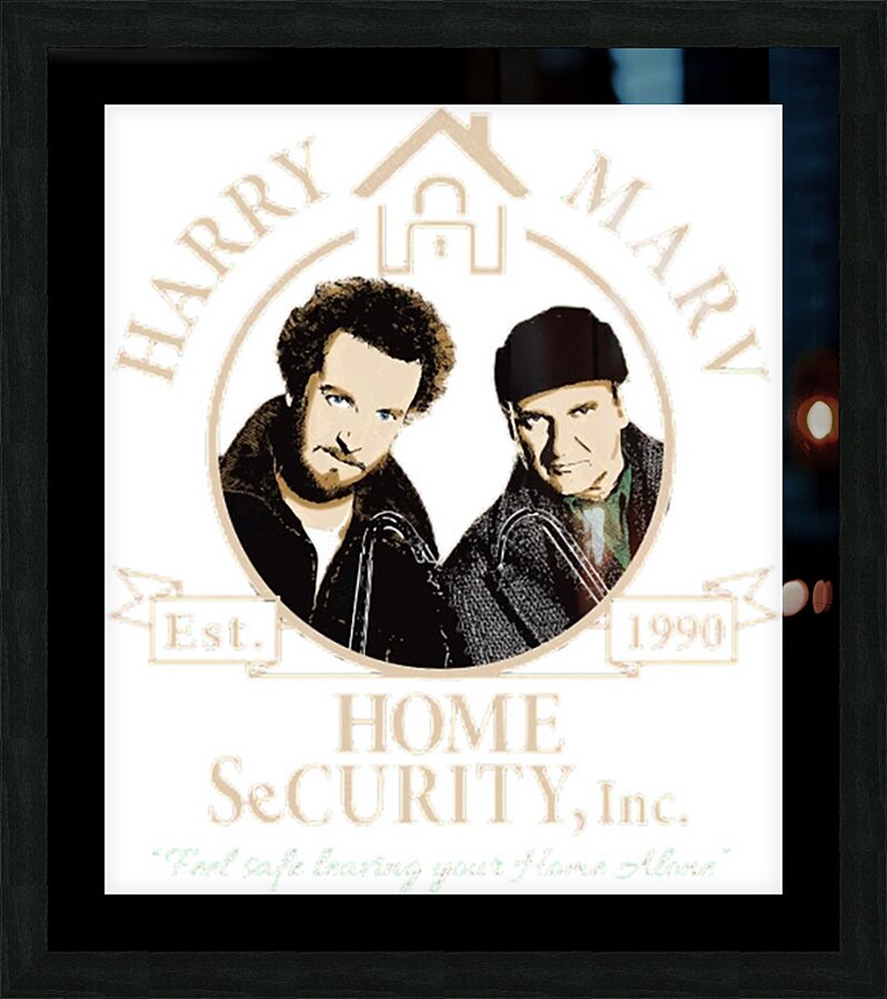 Home Alone 8 Picture Frame print