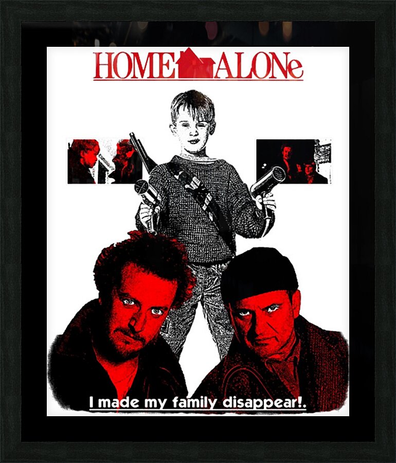 Home Alone 23 Picture Frame print
