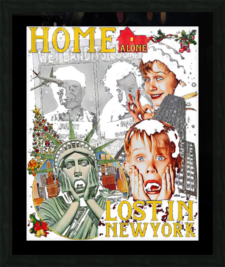 Home Alone 30 Picture Frame print