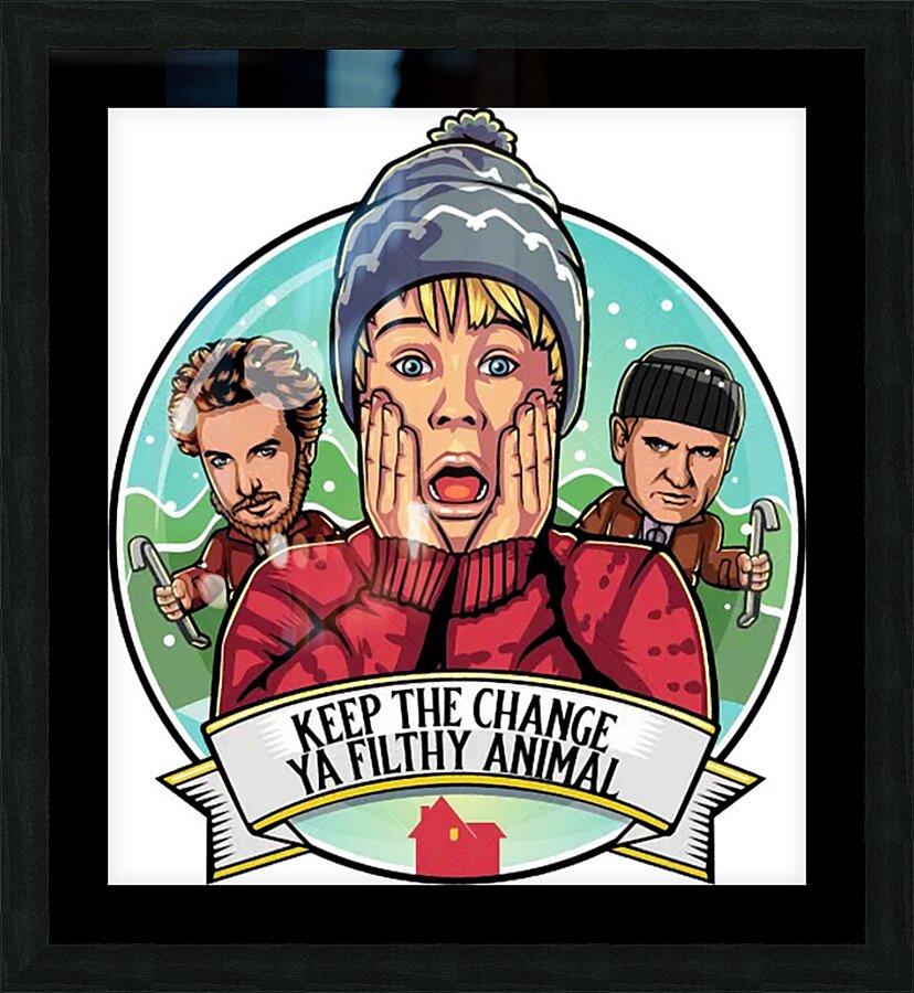 Home Alone 59 Picture Frame print