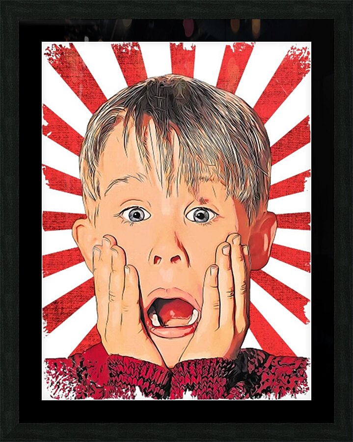 Home Alone 4 Picture Frame print