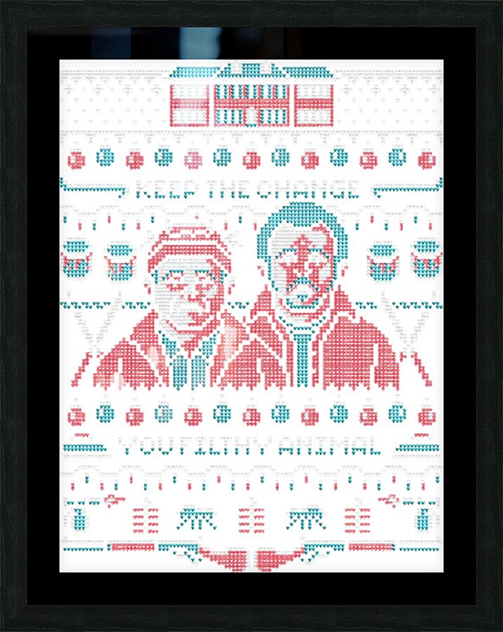 Home Alone 8 Picture Frame print