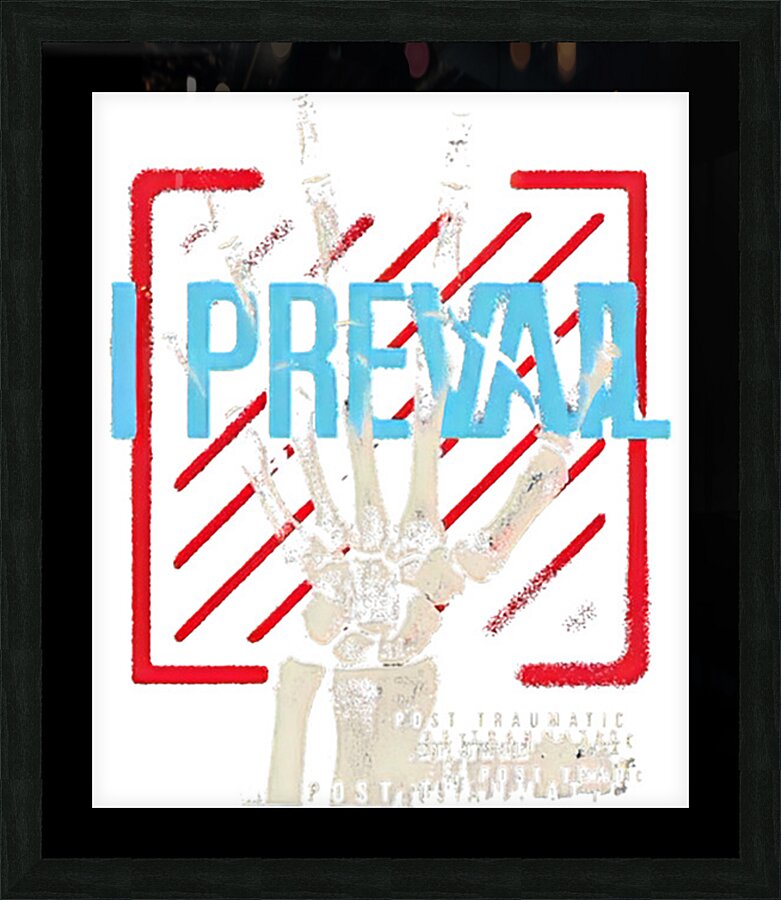 I Prevail 1 Picture Frame print