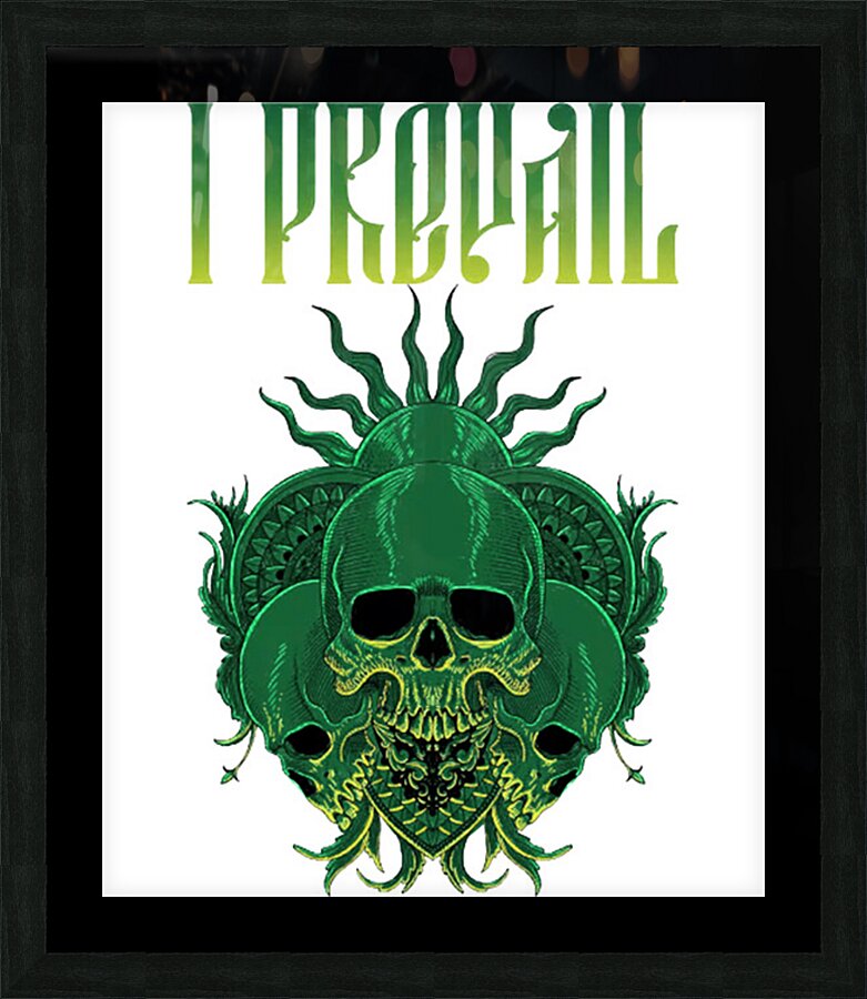 I Prevail 4 Picture Frame print