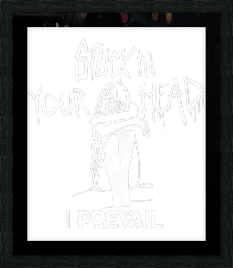 I Prevail 6 Picture Frame print