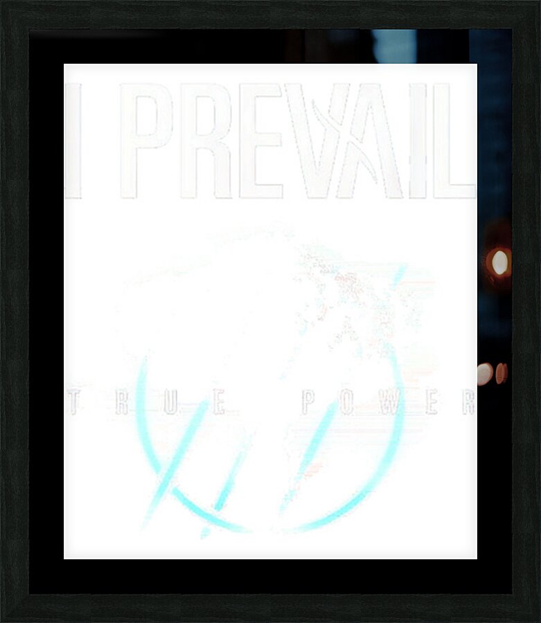 I Prevail 8 Picture Frame print