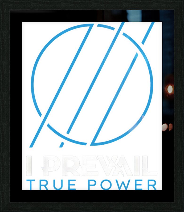 I Prevail 19 Picture Frame print