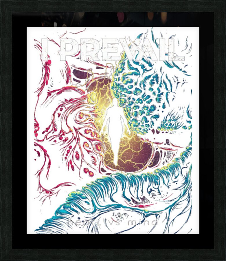 I Prevail 28 Picture Frame print