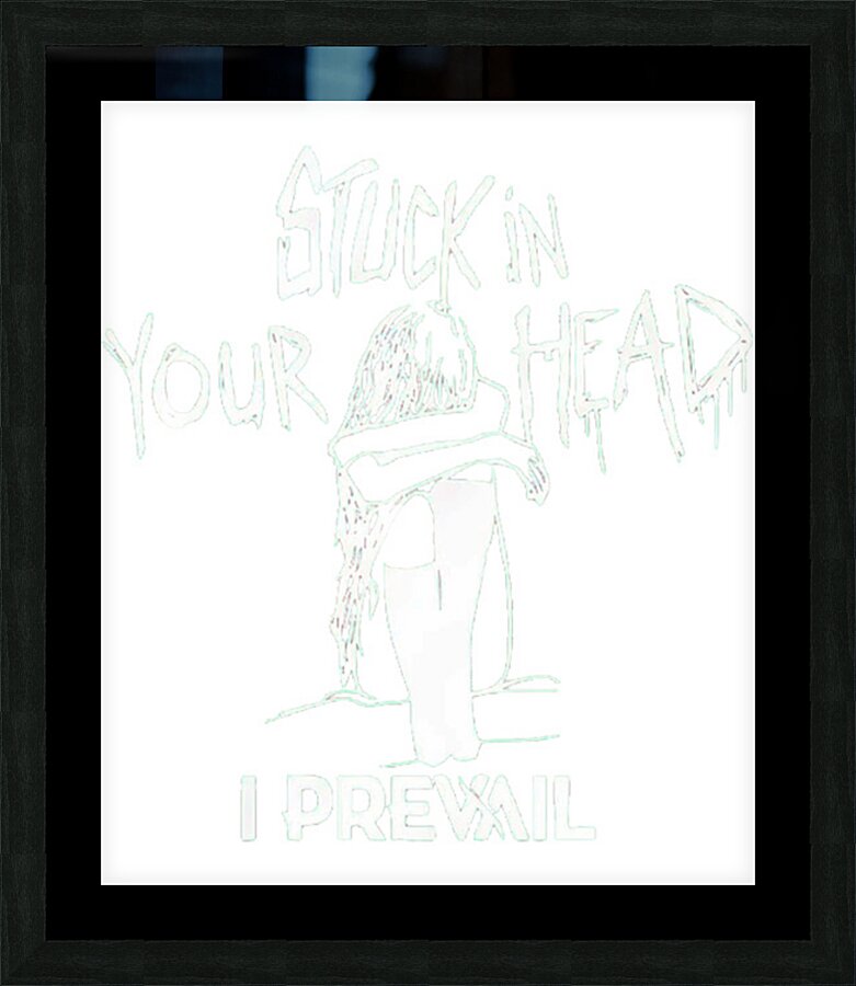 I Prevail 32 Picture Frame print
