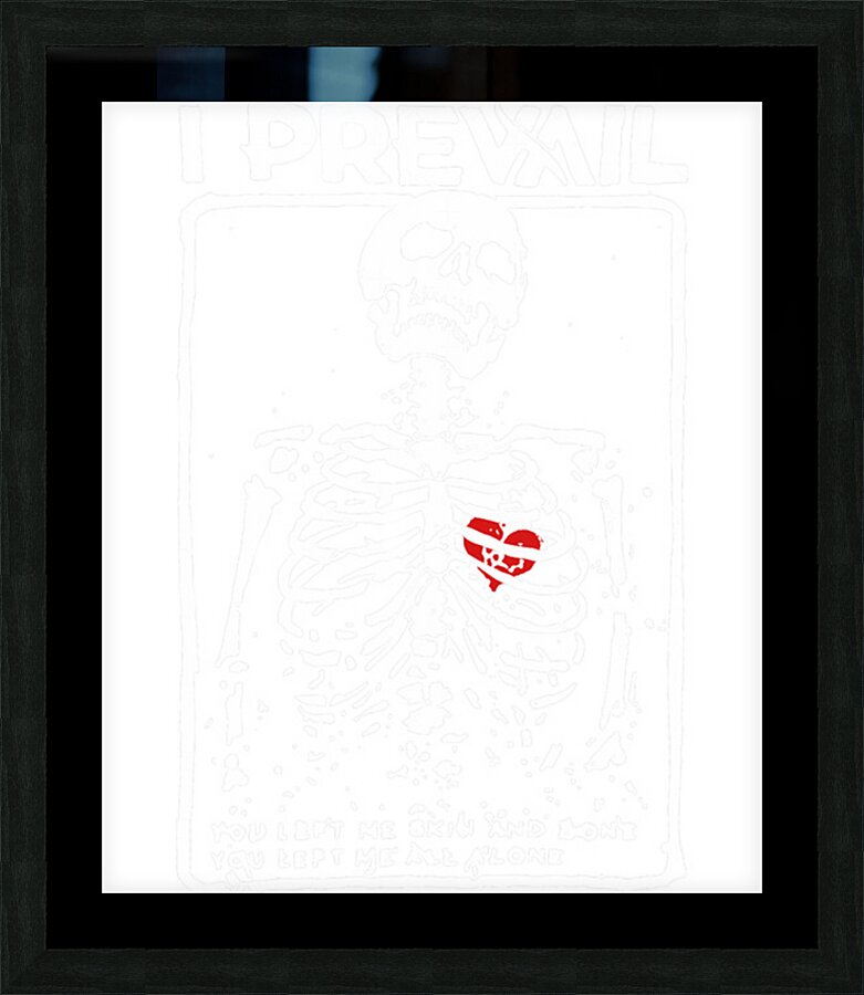 I Prevail 39 Picture Frame print