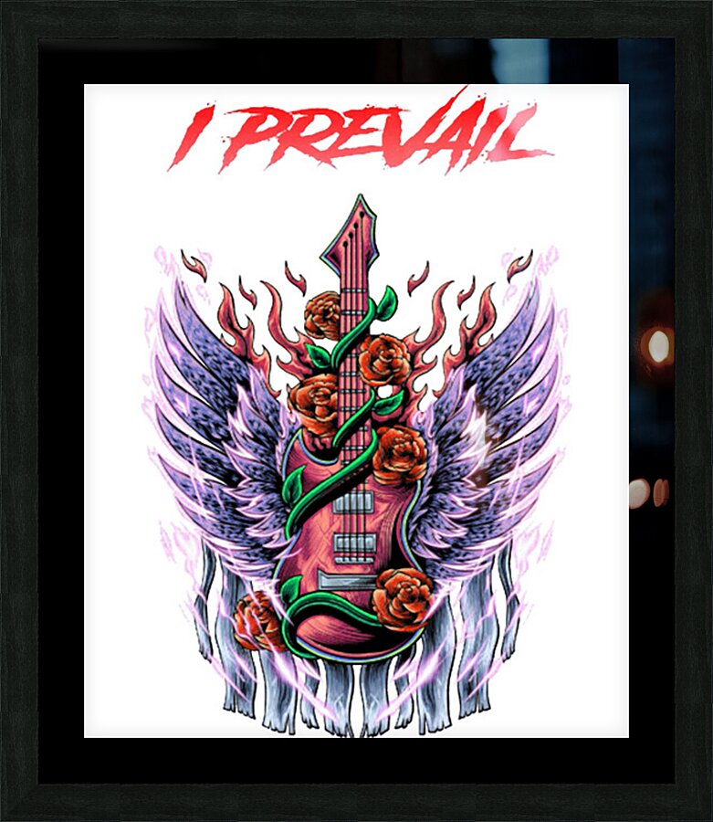 I Prevail 40 Picture Frame print