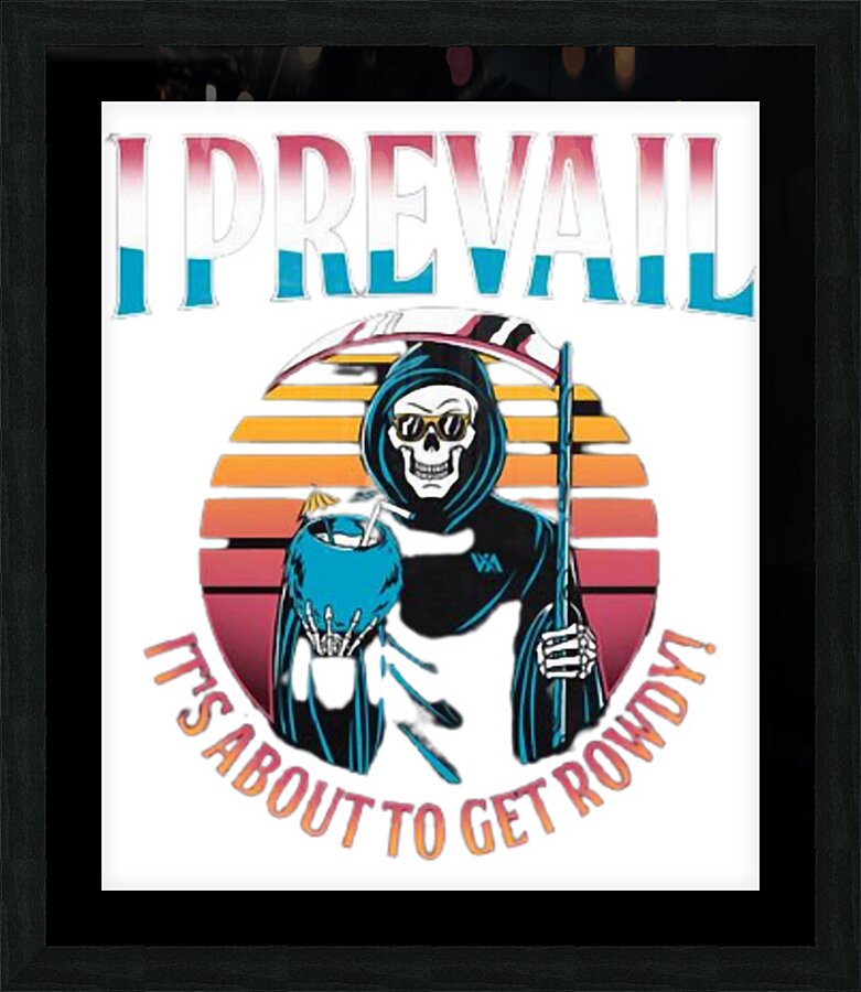 I Prevail 47 Picture Frame print