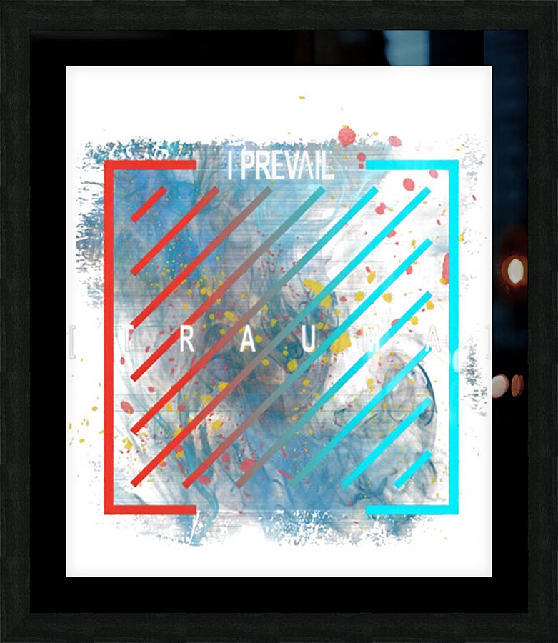 I Prevail 48 Picture Frame print
