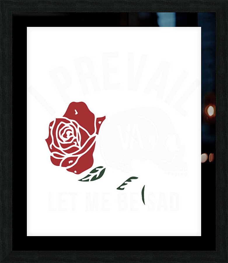 I Prevail 52 Picture Frame print