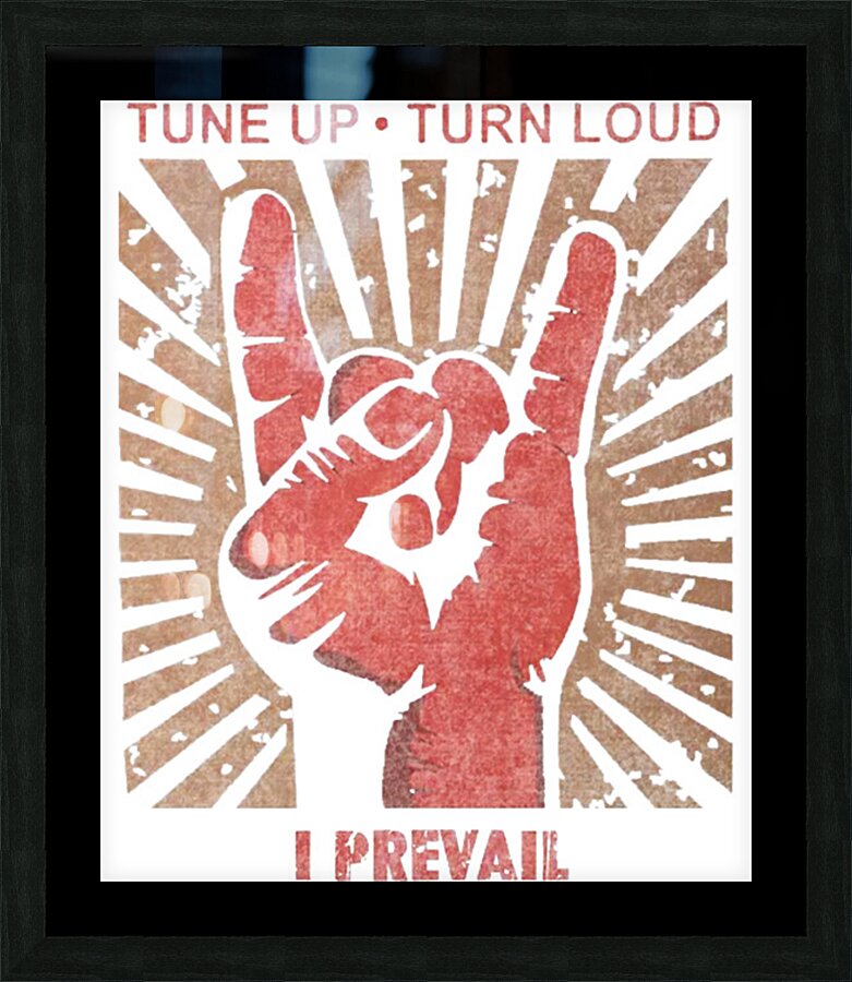 I Prevail 53 Picture Frame print