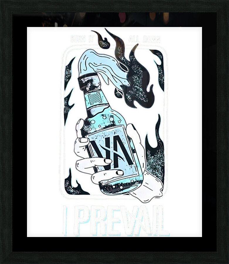 I Prevail 54 Picture Frame print