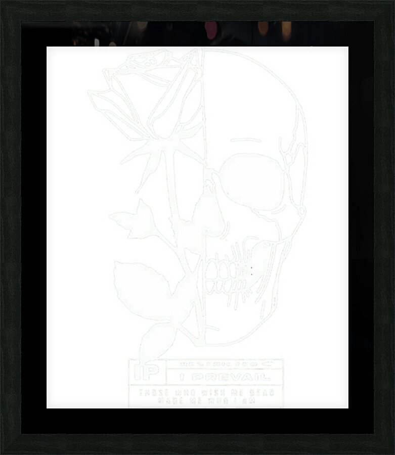 I Prevail 57 Picture Frame print