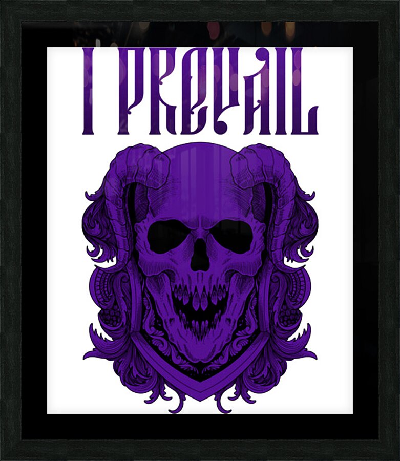 I Prevail 60 Picture Frame print
