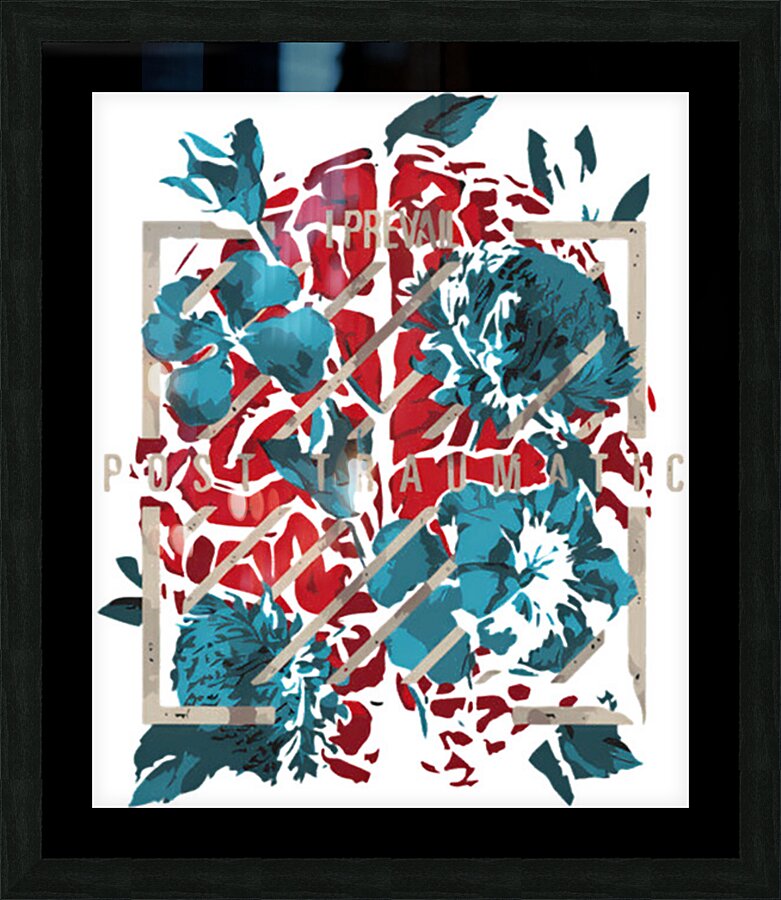 I Prevail 62 Picture Frame print