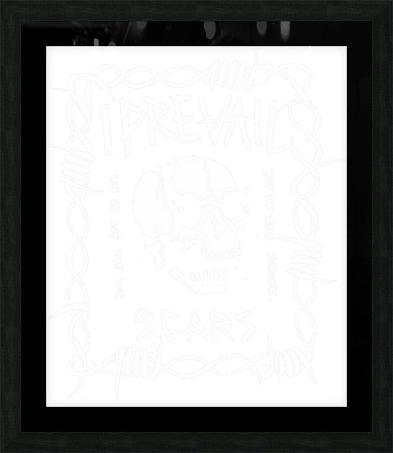 I Prevail 65 Picture Frame print
