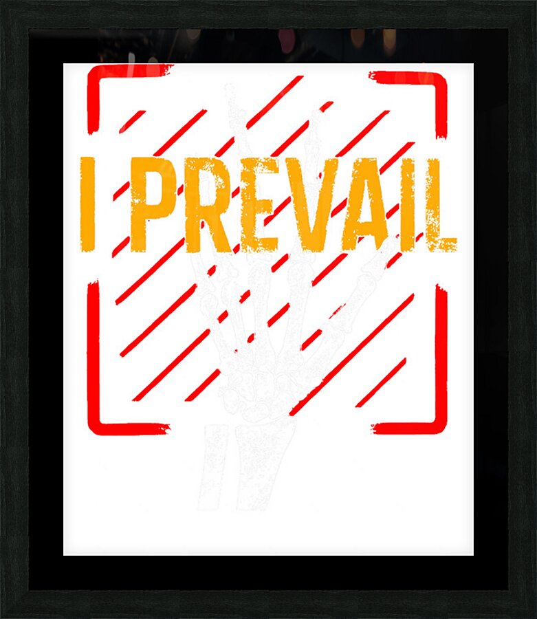 I Prevail 67 Picture Frame print